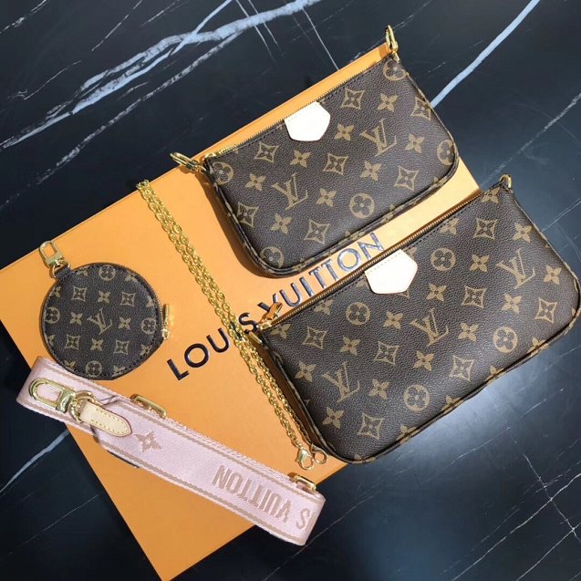 Louis vuitton original monogram multi pochette M44813