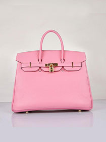 Hermes original togo leather birkin 30 bag H30-1 pink