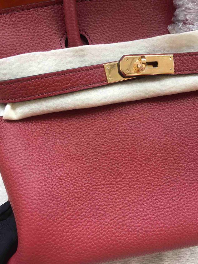 Hermes soft calf leather birkin 30 bag H30-5 bordeaux