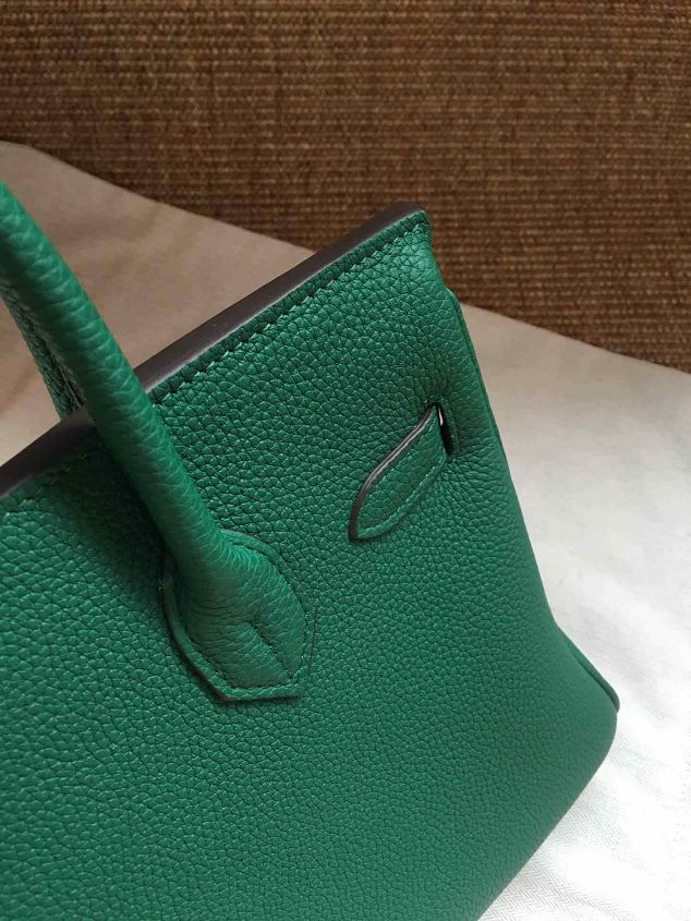 Hermes soft calf leather birkin 35 bag H35-5 green