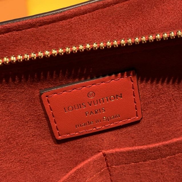 2020 louis vuitton original monogram soufflot handbag mm m44816 red