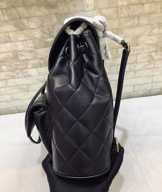 2020 CC original lambskin backpack AS1371 black