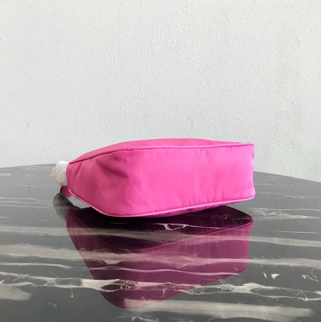 Prada original nylon mini hobo bag MV519 pink