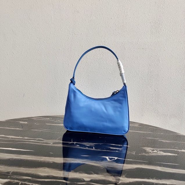 Prada original nylon re-edition 2005 mini bag 1NE204 blue