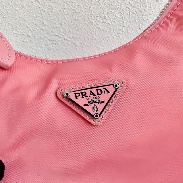 Prada original nylon re-edition 2005 mini bag 1NE204 pink