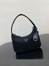 Prada re-edition 2000 nylon mini bag 1NE515 black