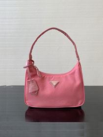 Prada re-edition 2000 nylon mini bag 1NE515 pink