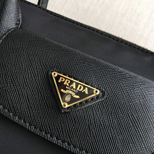 Prada original nylon tote bag BN2016 black