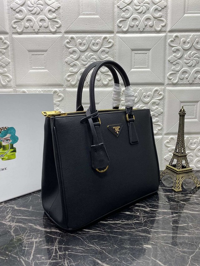 Prada saffiano leather tote bag 1BA274 black