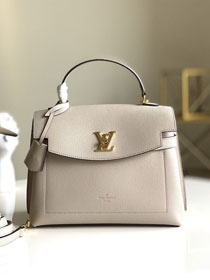 louis vuitton original calfskin lockme ever bag M56094 grey