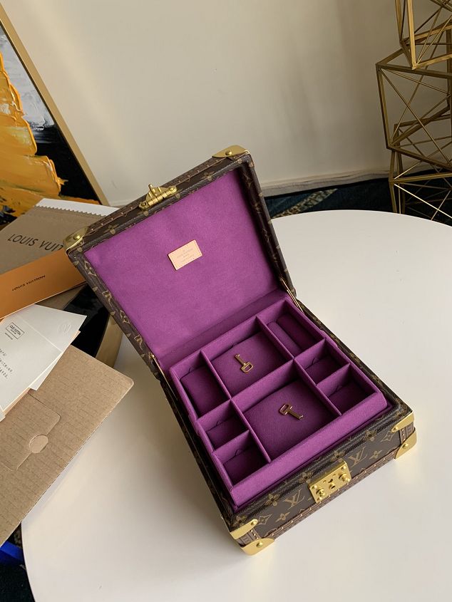 2020 Louis vuitton original monogram jewelry box M20040