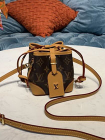 2021 louis vuitton original monogram mini bucket bag M57099 