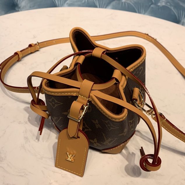 2021 louis vuitton original monogram mini bucket bag M57099 