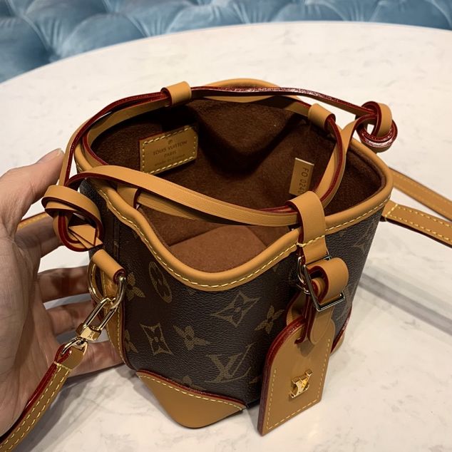 2021 louis vuitton original monogram mini bucket bag M57099 