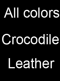 Top hermes 100% genuine crocodile leather ordered colors HC0001