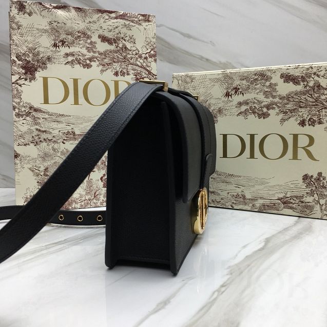 Dior original grained calfskin 30 montaigne bag M9203 black