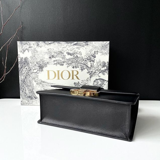 Dior original grained calfskin 30 montaigne chain bag M9208 black