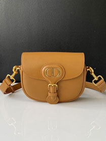 2020 Dior original calfskin small bobby bag M9317 camel