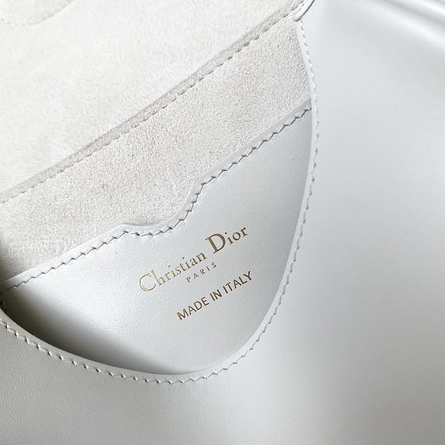 2020 Dior original calfskin small bobby bag M9317 white