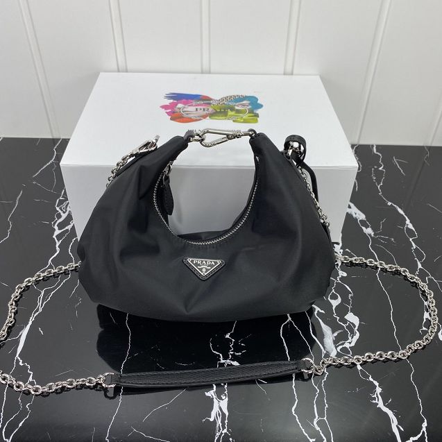 Prada re-edition 2006 nylon bag 1BH172 black