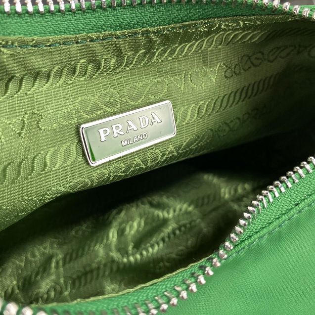 Prada re-edition 2006 nylon bag 1BH172 green