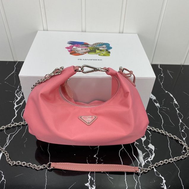 Prada re-edition 2006 nylon bag 1BH172 pink