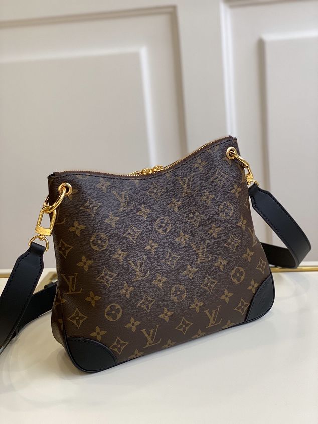 2020 Louis vuitton original monogram canvas odeon PM M45353 black