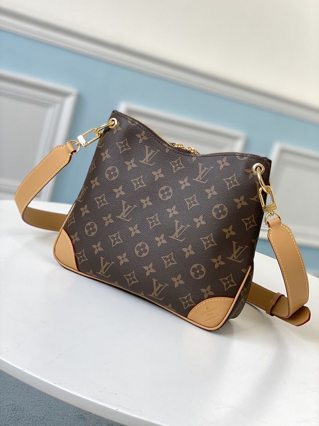 2020 Louis vuitton original monogram canvas odeon mm M45351 