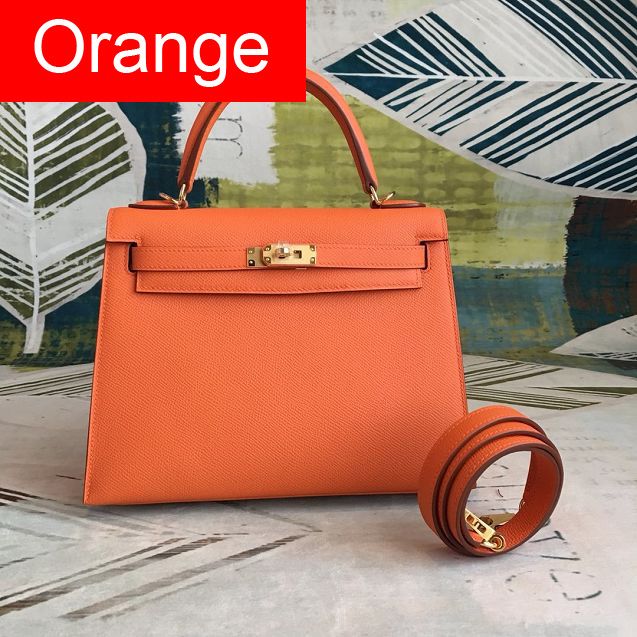 Hermes handmade original epsom leather kelly bag H0032