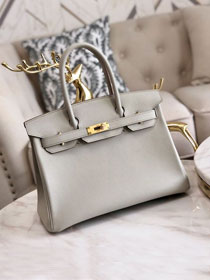 Hermes original togo leather birkin 30 bag H30-1 pearlash