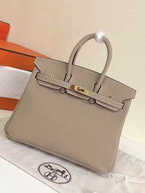 Hermes original togo leather birkin 35 bag H35-1 gris tourterelle