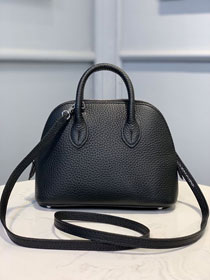 Hermes original togo leather mini bolide bag H018 black