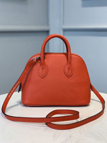 Hermes original togo leather mini bolide bag H018 red