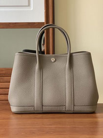 Hermes original calfskin garden party 36 bag G0360 etoupe grey