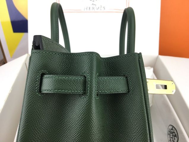 Hermes original epsom leather birkin 35 bag H35-3 canopee 