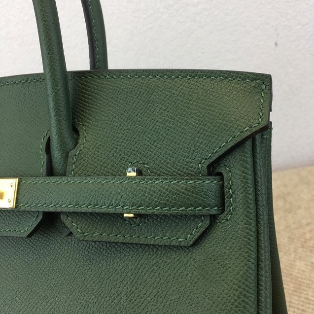 Hermes original epsom leather birkin 30 bag H30-3 vert anglais