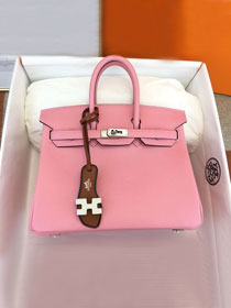 Hermes original epsom leather birkin 30 bag H30-3 rose confetti