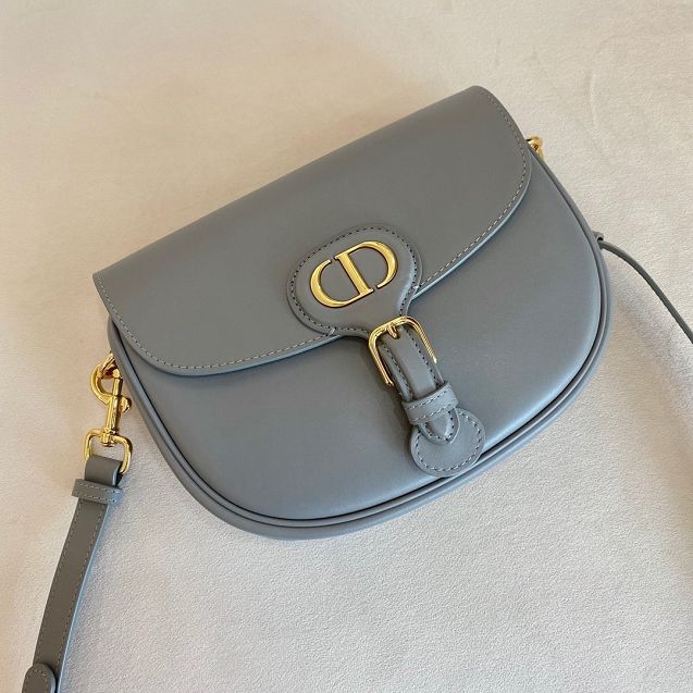 2020 Dior original calfskin medium bobby bag M9319 grey