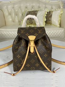 Louis vuitton original monogram montsouris BB backpack M45502 apricot