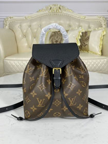 Louis vuitton original monogram montsouris BB backpack M45516 black