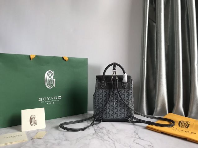 Goyard original canvas alpin mini backpack GY0005 grey