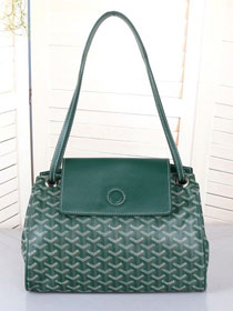 Goyard original canvas rouette shoulder bag GY0004 green