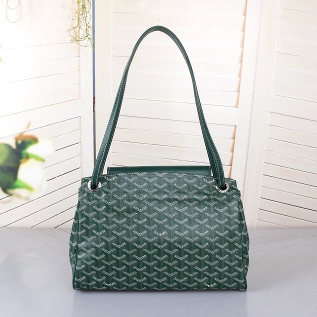 Goyard original canvas rouette shoulder bag GY0004 green