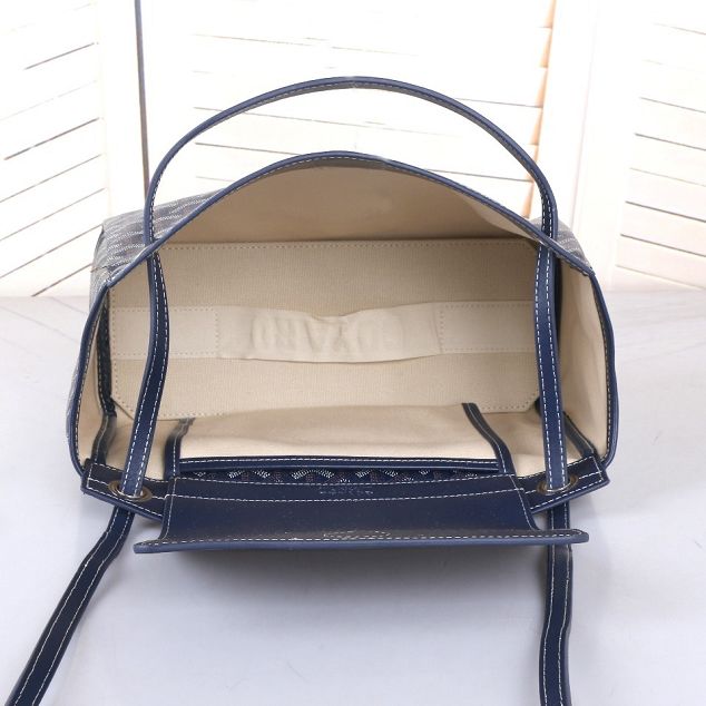 Goyard original canvas rouette shoulder bag GY0004 royal blue