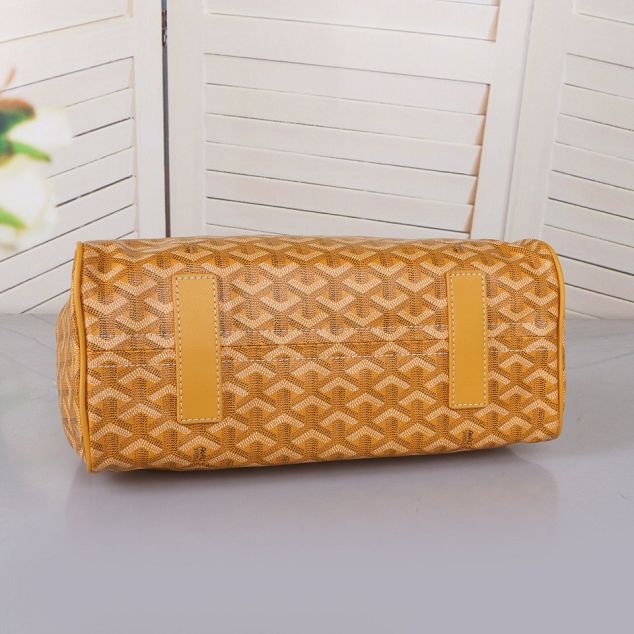 Goyard original canvas rouette shoulder bag GY0004 yellow