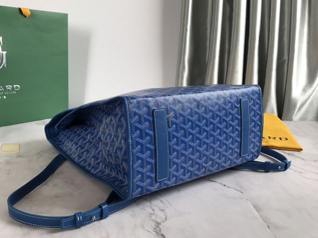 Goyard original canvas saint leger backpack GY0001 blue