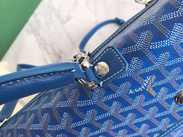 Goyard original canvas saint leger backpack GY0001 blue