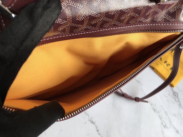 Goyard original canvas saint leger backpack GY0001 bordeaux