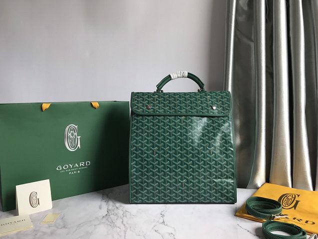 Goyard original canvas saint leger backpack GY0001 green