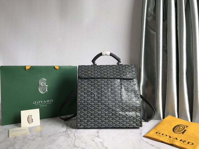 Goyard original canvas saint leger backpack GY0001 grey